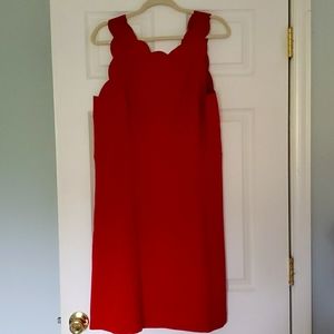 Red dress plus size
